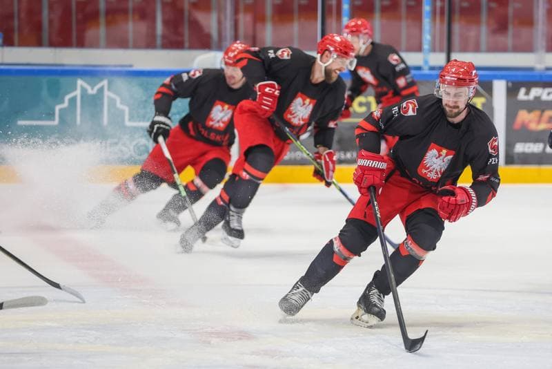 Ice Hockey. Poland national team. Training. 10.04.2023