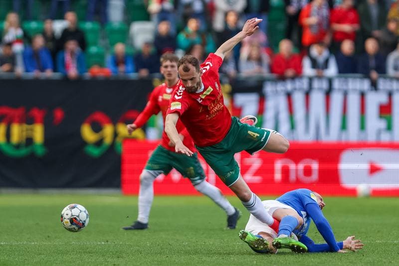 Football. Fortuna I Liga. Zaglebie Sosnowiec - Ruch Chorzow. 15.04.2023