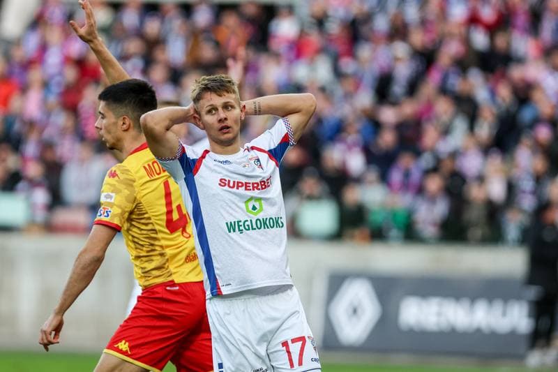 Football. PKO BP Ekstraklasa. Gornik Zabrze - Jagiellonia Bialystok. 03.11.2024