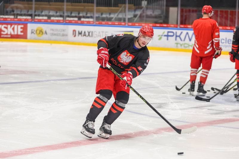 Ice Hockey. Poland national team. Training. 17.04.2023
