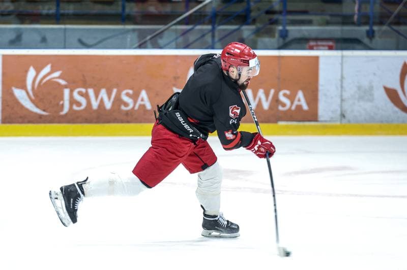 Ice Hockey. Poland national team. Training. 03.11.2024