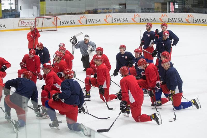Ice Hockey. Poland national team. Training. 02.11.2020