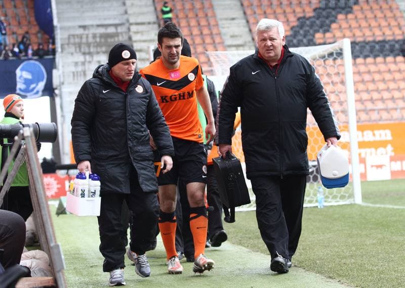 Football. T-mobile Ekstraklasa. Zaglebie Lubin - Ruch Chorzow. 01.04.2013