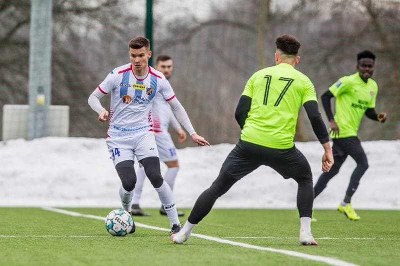 Football. Sparing. Odra Opole - Puszcza Niepolomice. 22.01.2021