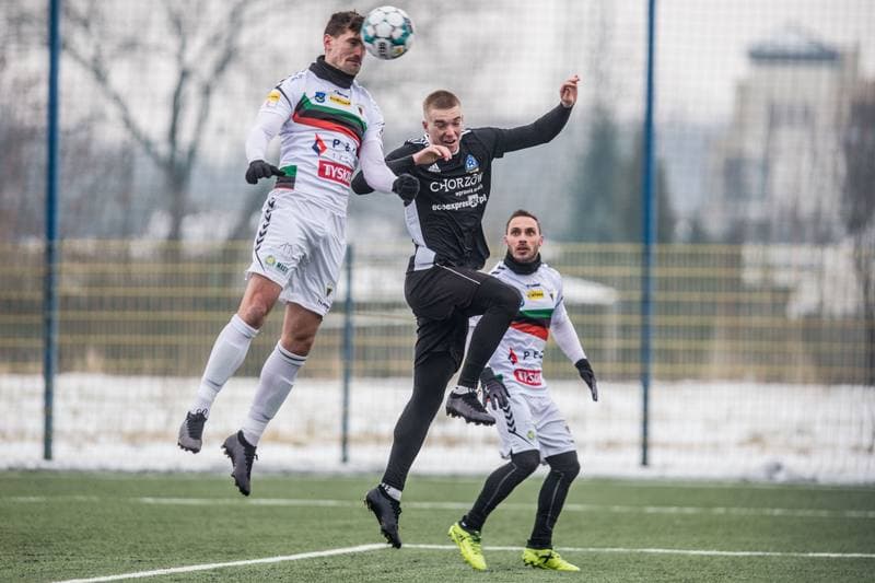 Football. Sparing. GKS Tychy - Ruch Chorzow. 30.01.2021