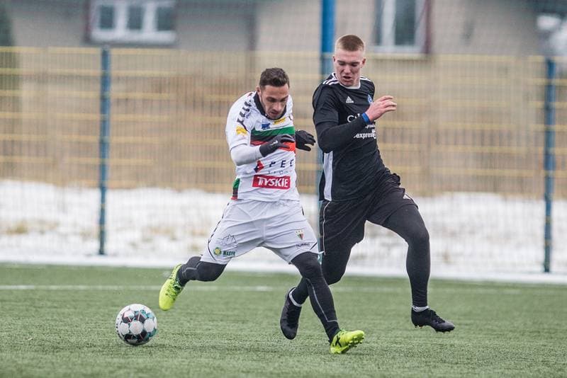 Football. Sparing. GKS Tychy - Ruch Chorzow. 30.01.2021