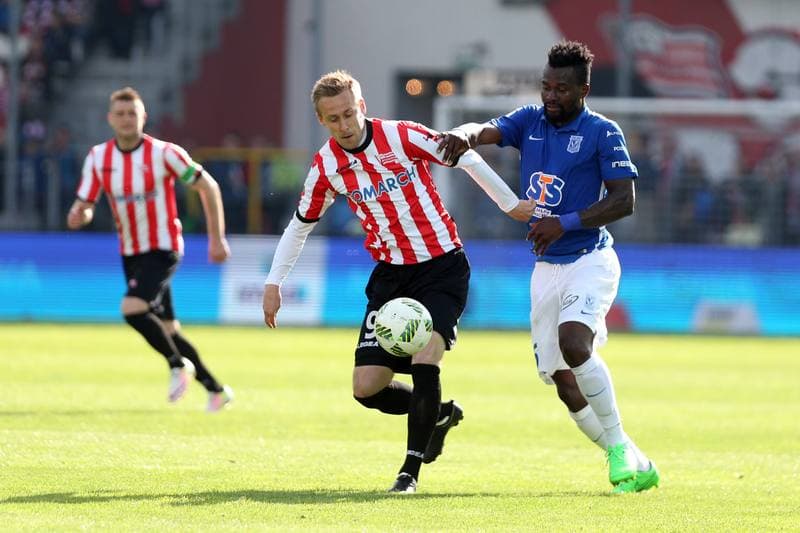 Football. Ekstraklasa. Cracovia Krakow - Lech Poznan. 08.05.2016