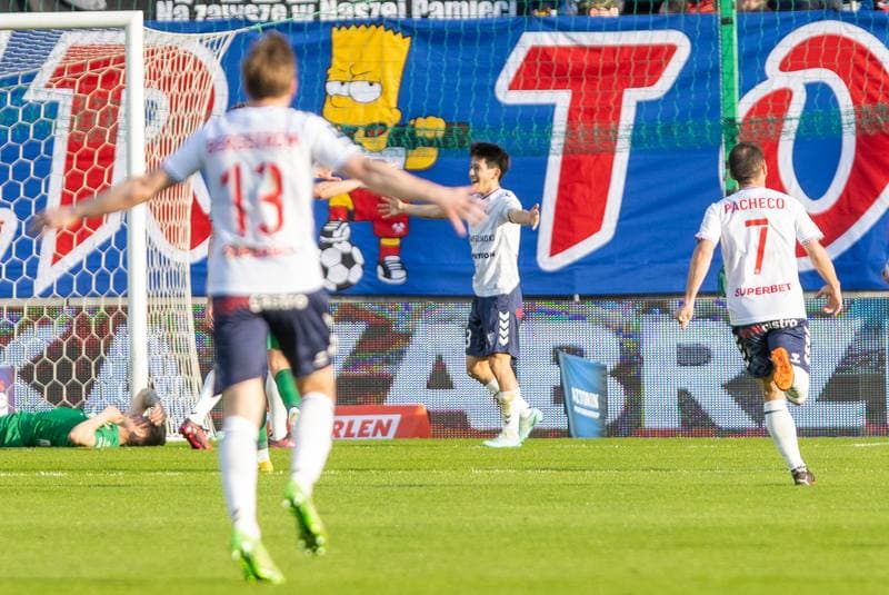 Football. PKO BP Ekstraklasa. Gornik Zabrze - Slask Wroclaw. 23.04.2023