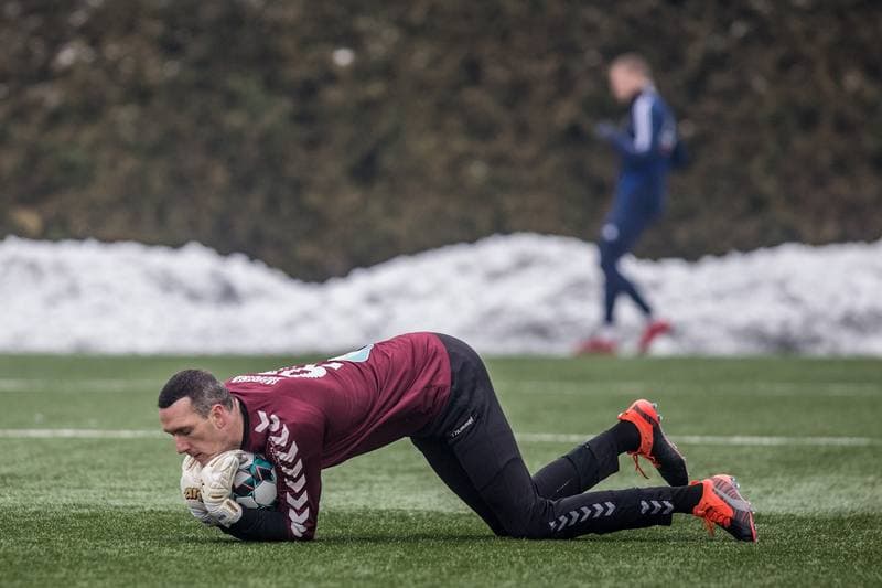 Football. Sparing. GKS Tychy - Bruk-Bet Termalica Nieciecza. 10.02.2021