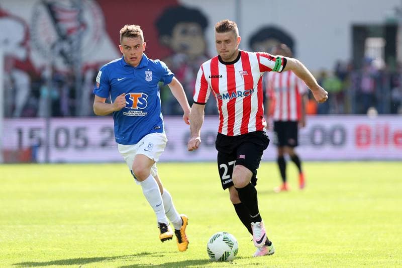 Football. Ekstraklasa. Cracovia Krakow - Lech Poznan. 08.05.2016