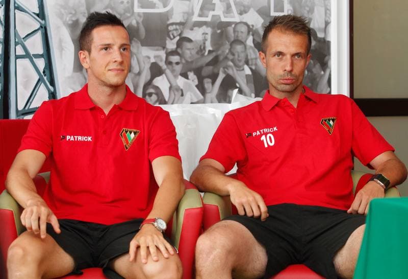 Football. Zaglebie Sosnowiec. Press Conference. 31.07.2014