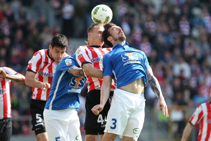 Football. Ekstraklasa. Cracovia Krakow - Lech Poznan. 08.05.2016