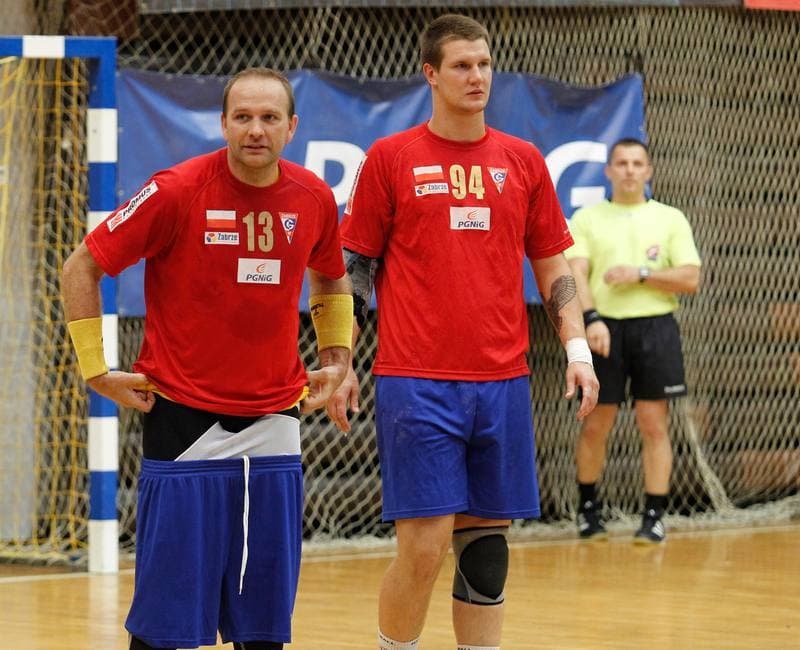 Handball. Sparing. Gornik Zabrze - Zaporoze. 08.08.2014