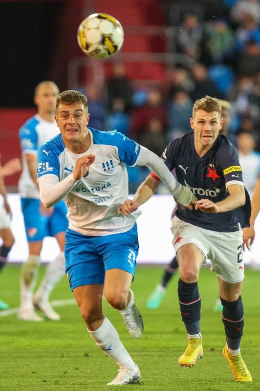 Football. Fortuna:Liga. Banik Ostrava - Slavia Prague. 25.04.2023