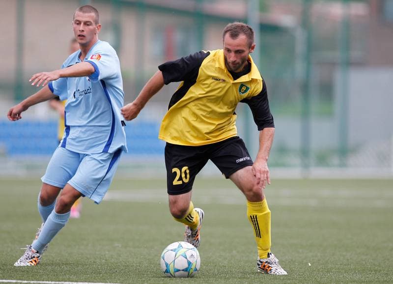 Football. IV Liga. GKS II Katowice - Unia Raciborz. 31.08.2014