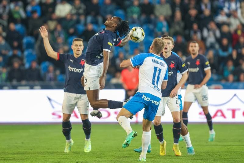 Football. Fortuna:Liga. Banik Ostrava - Slavia Prague. 25.04.2023