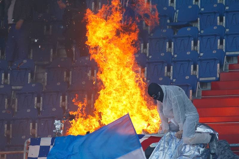 Football. Synot Liga. Banik Ostrava - Bohemians 1905. 07.05.2016