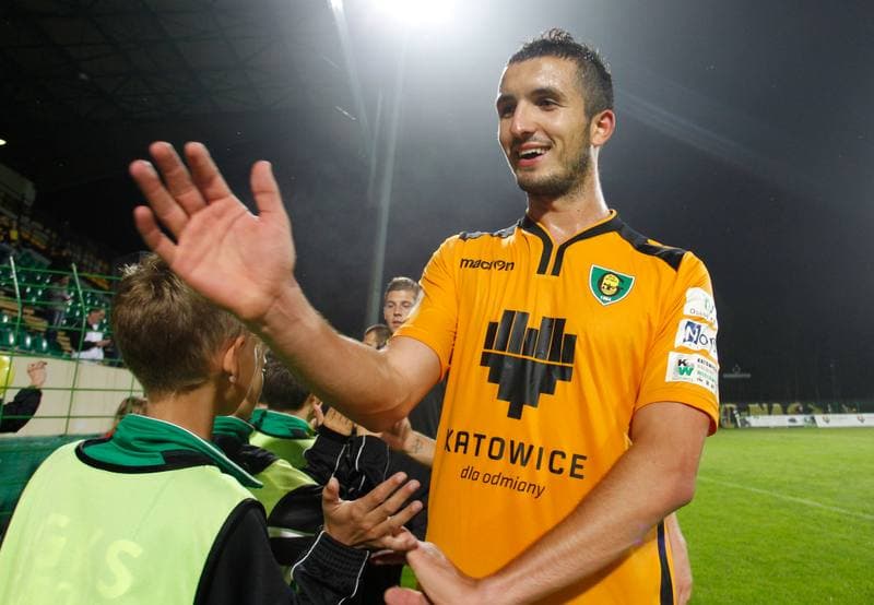 Football. I Liga. GKS Katowice - Pogon Siedlce. 20.09.2014