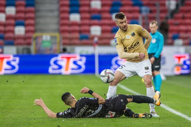Football. PKO BP Ekstraklasa. Gornik Zabrze - Zaglebie Lubin. 14.03.2021