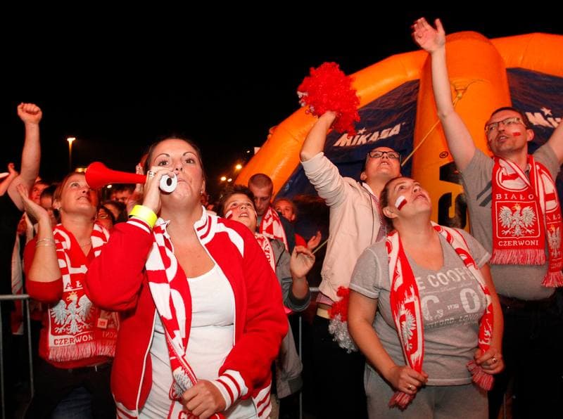 Volleyball. World Championship. Fans. 21.09.2014