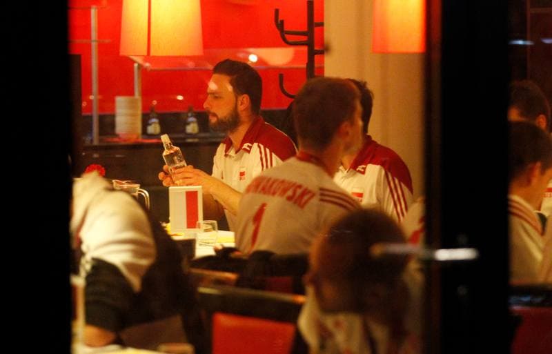 Volleyball. Poland national team. Press Conference. 22.09.2014