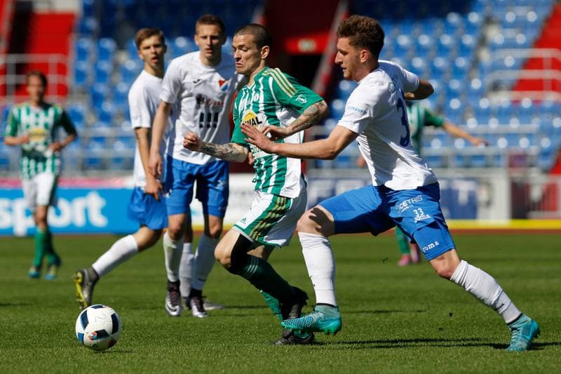 Football. Synot Liga. Banik Ostrava - Bohemians 1905. 07.05.2016