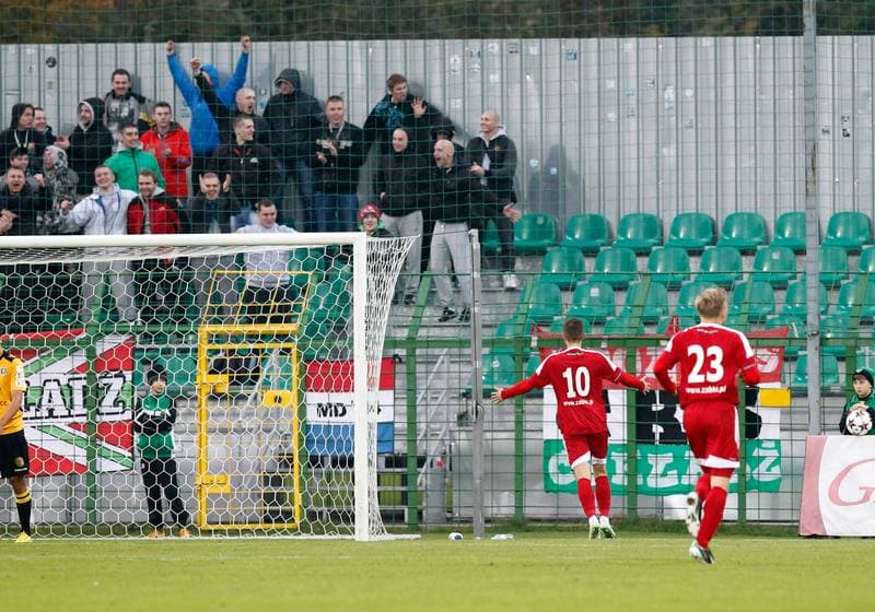 Football. I Liga. GKS Katowice - Dolcan Zabki. 25.10.2014