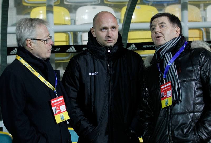 Football. I Liga. Arka Gdynia - GKS Katowice. 16.11.2014