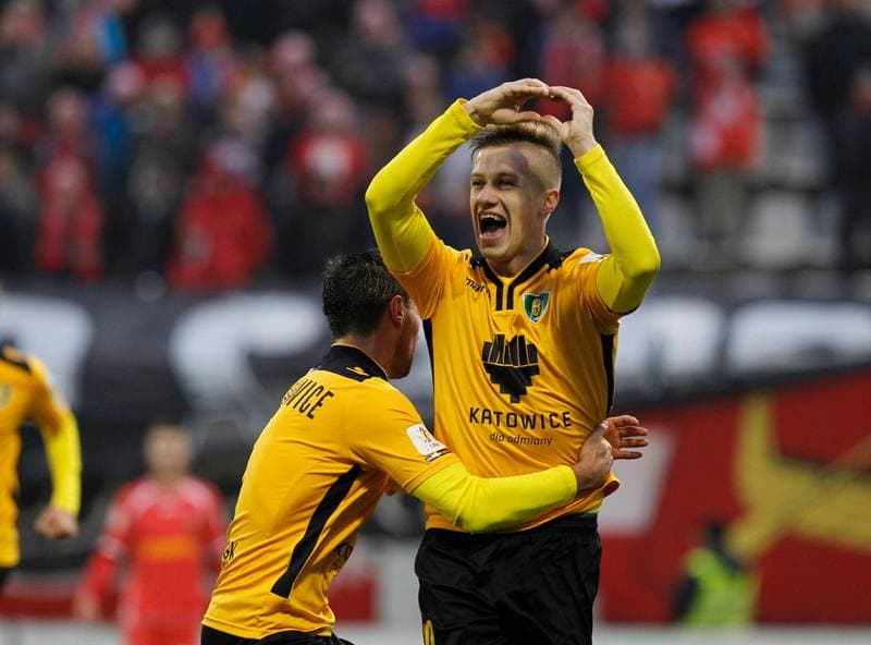 Football. I Liga. Widzew Lodz - GKS Katowice. 22.11.2014