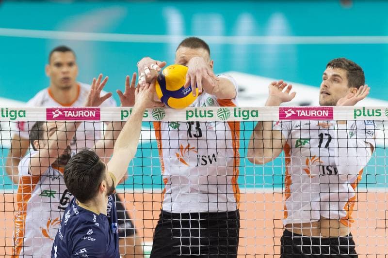 Volleyball. PlusLiga. Jastrzebski Wegiel - Grupa Azoty ZAKSA Kedzierzyn-Kozle. 03.05.2023