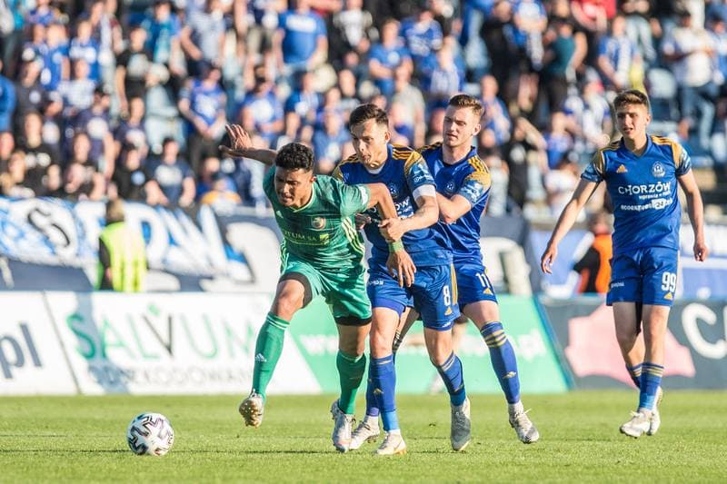 Football. III Liga. Ruch Chorzow - Miedz II Legnica. 02.06.2021