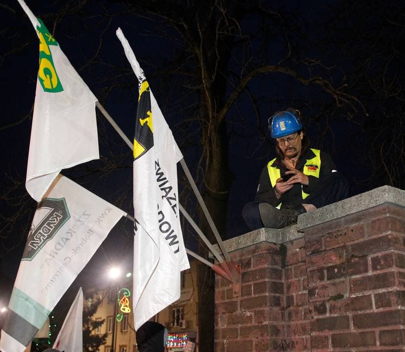 Coal Mining Protest. Bytom. 14.01.2015
