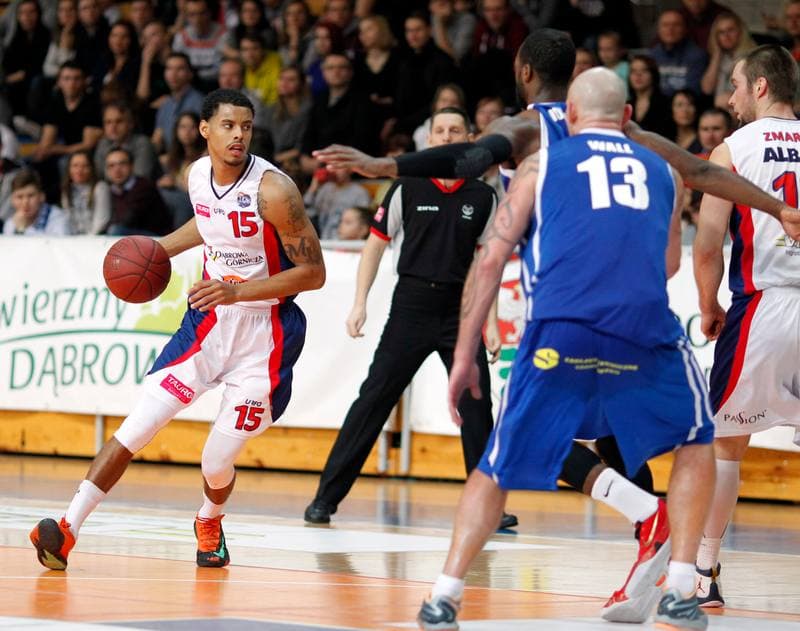 Basketball. Tauron Basket Liga. MKS Dabrowa Gornicza - Jezioro Tarnobrzeg. 07.02.2015
