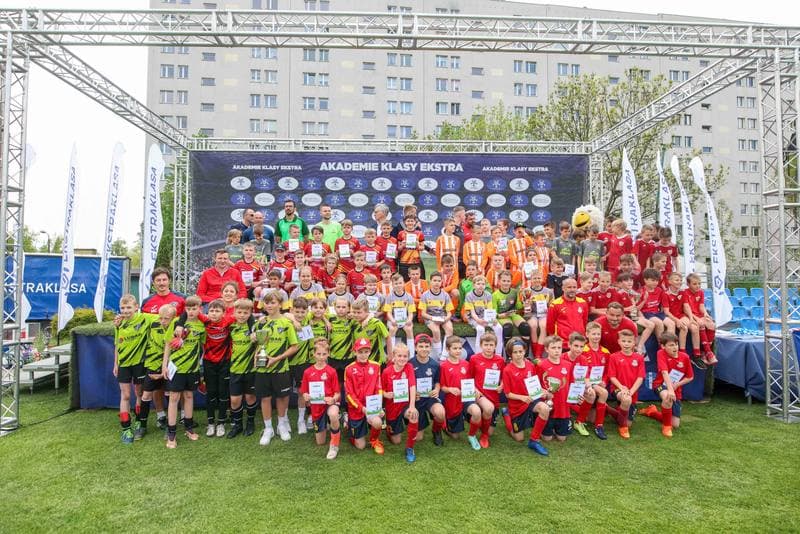 Football. Piast Gliwice. Akademie Klasy Ekstra. 12.05.2023