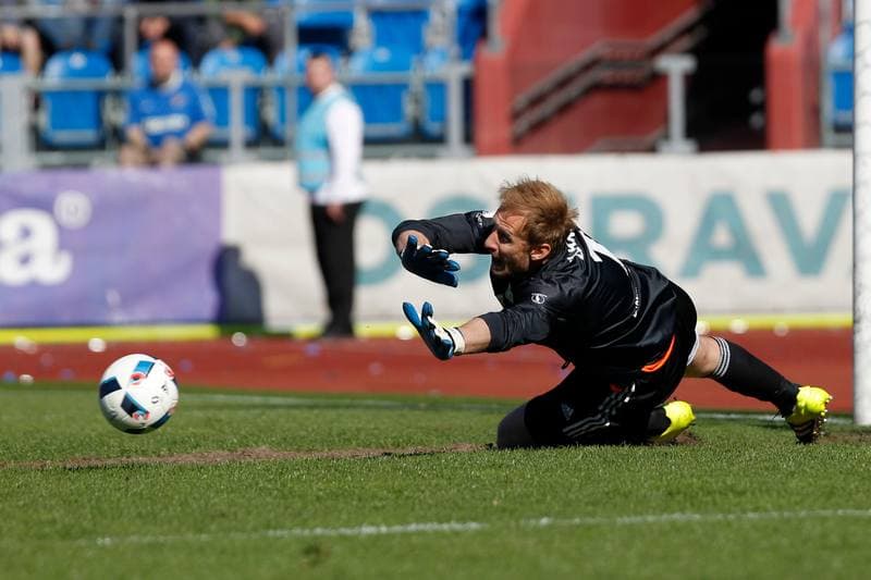 Football. Synot Liga. Banik Ostrava - Bohemians 1905. 07.05.2016