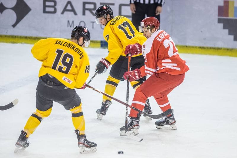 Ice Hockey. Three Seas Tournament. Poland - Lithuania. 19.04.2021