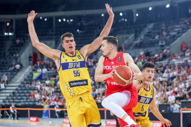 Basketball. Prequalifying Tournament. Bosnia and Herzegovina - Poland. 14.08.2023
