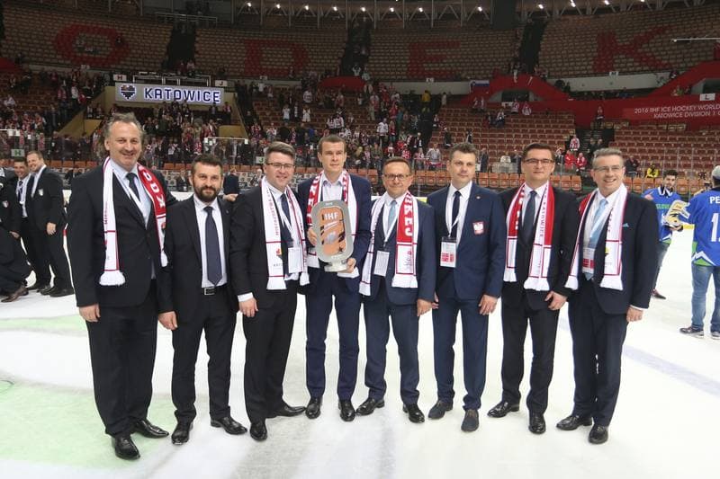 Ice Hockey. World Championship Division 1A. Poland - Japan. 29.04.2016