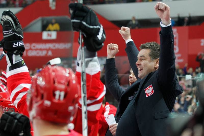 Ice Hockey. World Championship Division 1A. Poland - Japan. 29.04.2016