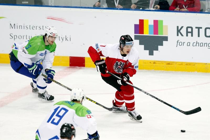 Ice Hockey. World Championship Division 1A. Austria - Slovenia. 29.04.2016