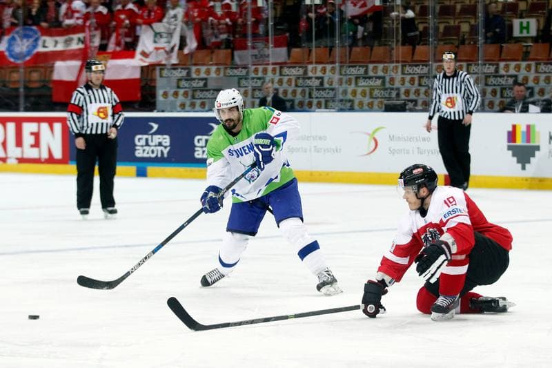 Ice Hockey. World Championship Division 1A. Austria - Slovenia. 29.04.2016