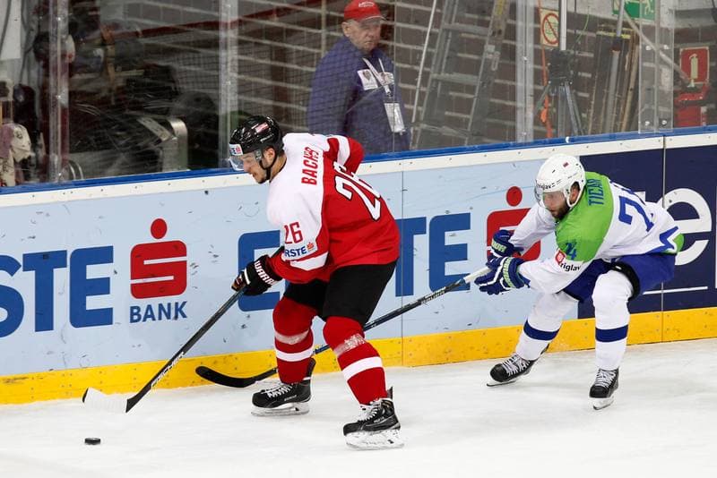 Ice Hockey. World Championship Division 1A. Austria - Slovenia. 29.04.2016