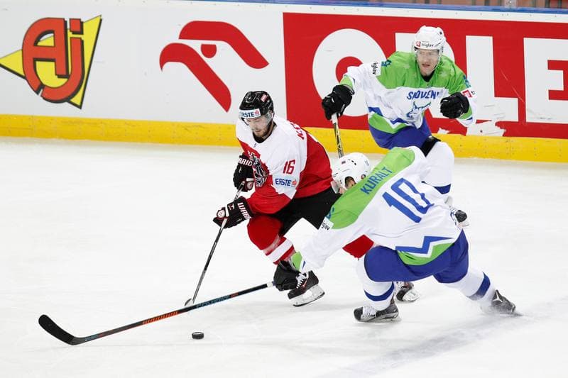 Ice Hockey. World Championship Division 1A. Austria - Slovenia. 29.04.2016