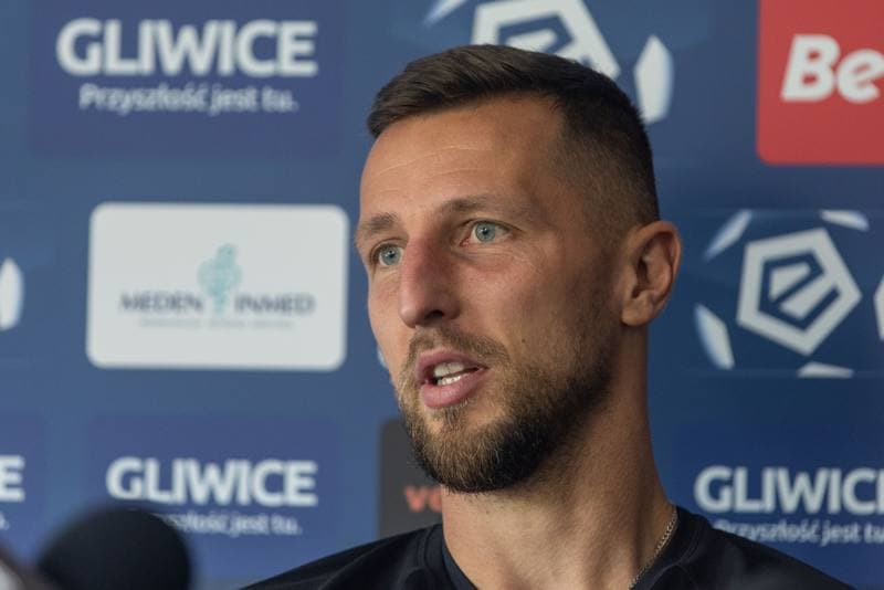 Football. Piast Gliwice. Press Conference. 03.11.2022