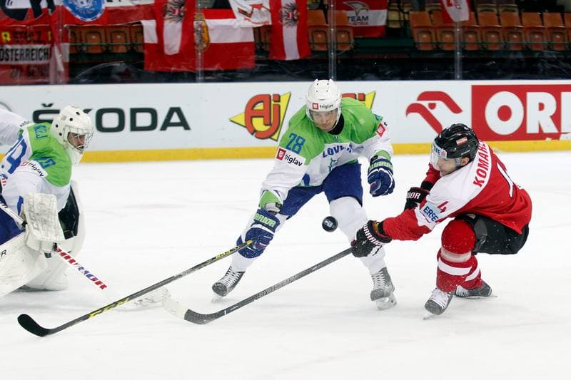 Ice Hockey. World Championship Division 1A. Austria - Slovenia. 29.04.2016