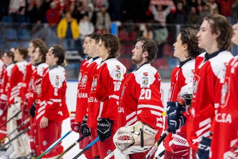 Ice Hockey. U20 World Championship Division 1B. Poland - Estonia. 11.12.2022