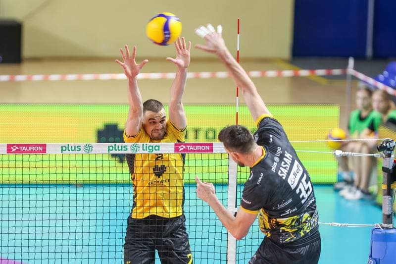 Volleyball. PlusLiga. GKS Katowice - Trefl Gdansk. 22.10.2023