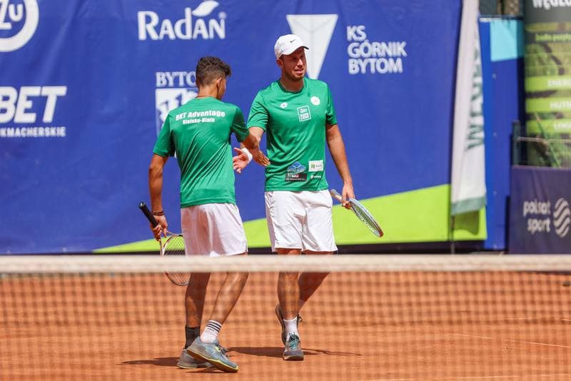 Tennis. Lotto SuperLiga. Gornik Bytom - Advantage Bielsko-Biala. 23.07.2023