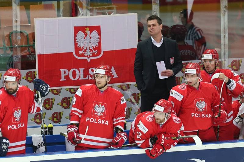 Ice Hockey. World Championship Division 1A. Poland - Austria. 27.04.2016