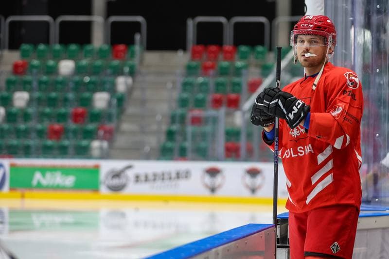Ice Hockey. Poland national team. Training. 06.11.2023